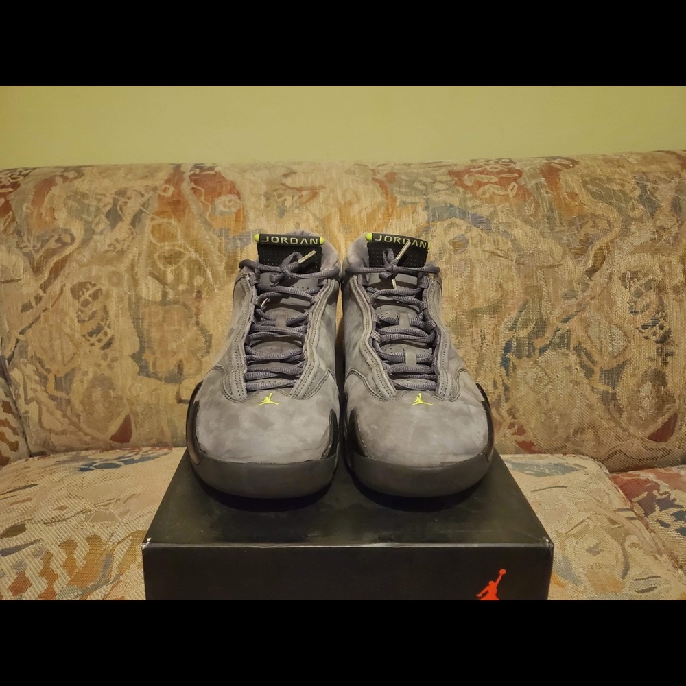 Nike Air Jordan 14 Chartreuse Graphite